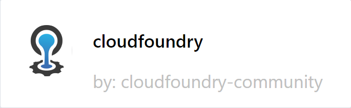 CloudFoundry